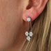 Earrings GOLD & DIAMOND EARRINGS 58 Facettes BO/220104