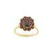 Ring 56 Ring with garnets 58 Facettes 31160