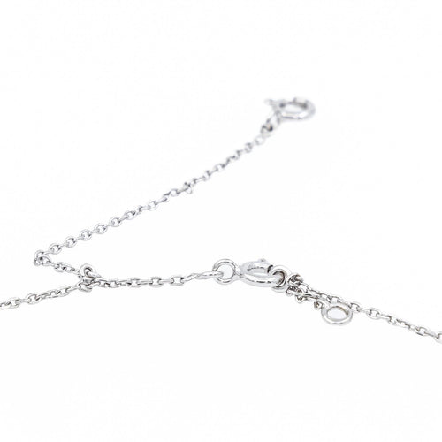 Collier Collier Or blanc Diamant 58 Facettes 2309007CN