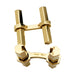 Cufflinks Cartier cufflinks in yellow gold, steel, onyx and aventurine. 58 Facettes 32495