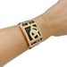 Watch Hermès watch, "Cape Cod Chaîne d'Ancre Joaillier", pink gold, leather. 58 Facettes 31676