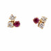 Earrings Stud earrings Yellow gold Diamond 58 Facettes 1969316CN