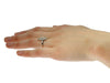 Ring 57 Art Deco Diamond Engagement Ring 58 Facettes 14349-0120