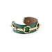 HERMES bracelet - Leather and gold metal bracelet 58 Facettes 1