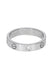 Ring CARTIER Alliance Love Ring 1 diamond in 750/1000 White Gold 58 Facettes