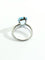 Bague Bague Or Blanc Topaze 58 Facettes
