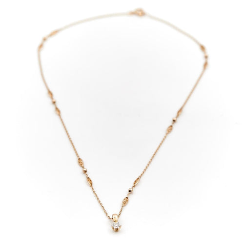 Collier Collier Pendentif Or jaune Diamant 58 Facettes 1875616CN