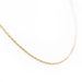 Necklace Cable link necklace Yellow gold 58 Facettes 2024259CN