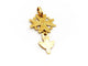 Collier Pendentif Croix Or jaune 58 Facettes 1152866CD