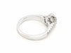 Bague 54 Bague Solitaire Or blanc Diamant 58 Facettes 578821RV