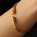 Bracelet Solid gold bangle bracelet 58 Facettes 21-060