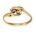 Ring 57 Toi et moi, diamond ring 58 Facettes 14009-0086