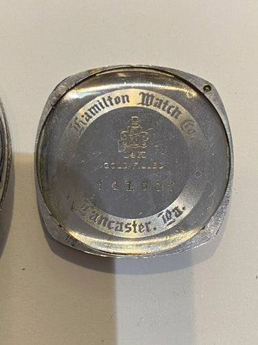 Montre Montre Coussin Hamilton, 1927 58 Facettes