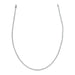 Necklace Diamond river necklace in white gold. 58 Facettes 30692