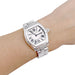 Watch Cartier watch, "Roadster", steel on steel. 58 Facettes 33239