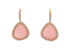 Earrings DJULA magic stones opal 18k rose gold diamonds 58 Facettes 256969