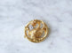 Broche Or jaune / Diamant / XIXe Siècle Broche Chimère or et diamant 58 Facettes