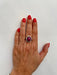 Bague 56 Bague cocktail Diamant Rubis 58 Facettes