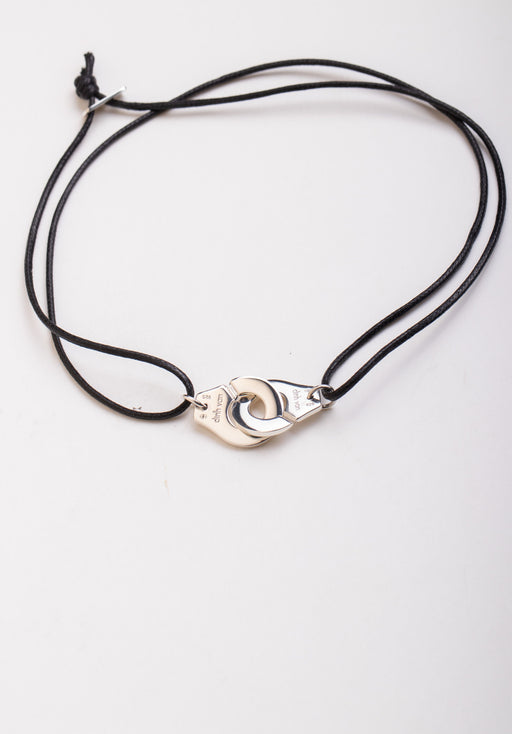 Necklace DINH VAN Handcuffs R20 Silver 925/1000 58 Facettes 64632-61123
