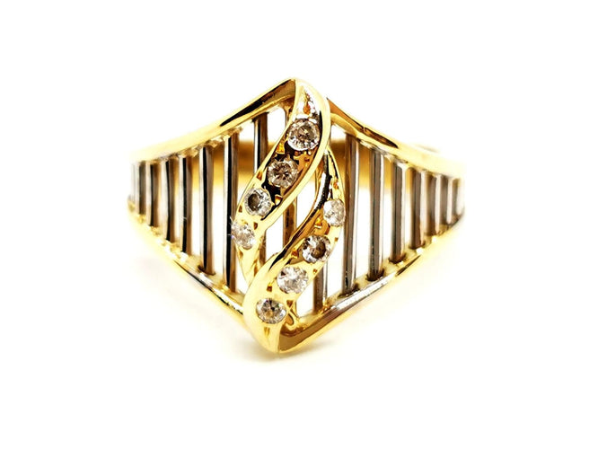 Bague 46 Bague Or jaune Diamant 58 Facettes 1161975CD