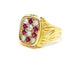 Bague 51 Bague Or jaune Diamants et Rubis 58 Facettes 588122CN