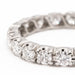 Ring 53 American wedding ring White gold Diamond 58 Facettes 2381420CN