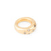 51.5 CHAUMET ring - Yellow gold diamond ring 58 Facettes 1