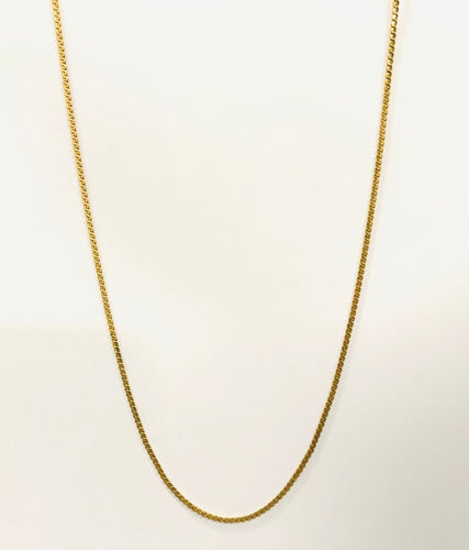 Collier Chaine vintage or jaune 18k 58 Facettes