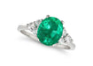 Ring 55 Emerald Diamond Ring 58 Facettes