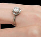 Solitaire Ring Platinum Diamond Ring 58 Facettes