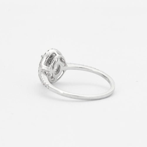 Bague 55 Bague Diamant Garden Ovale 58 Facettes 002.926