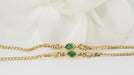 Bracelet 19 Bracelet in Yellow Gold & Emeralds 58 Facettes 32140
