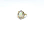 Bague Bague opale et diamants monture en or jaune 18 carats 58 Facettes