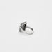 Bague Bague entourage platine, diamants et saphir 58 Facettes