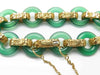 Bracelet Bracelet Van Cleef & Arpels Or et agate verte 58 Facettes 12711