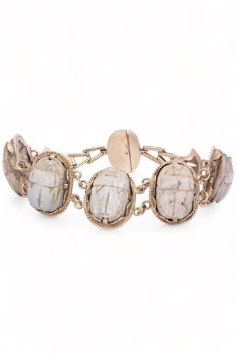 Bracelet BRACELET SCARABÉES STYLE NÉO-ÉGYPTIEN 58 Facettes 016361