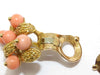 Van Cleef & Arpels Coral Gold Clip Earrings 58 Facettes