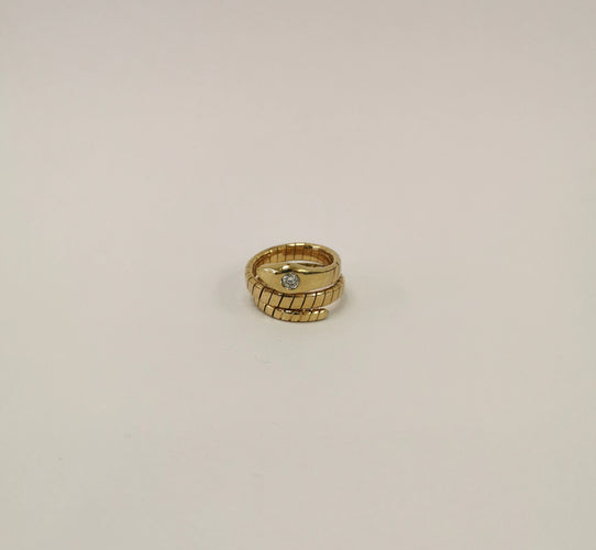 Bague 51 Bague Serpent Or & Diamant 58 Facettes LT 6368