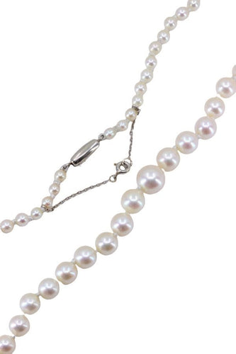 Collier Collier de perles en chute 58 Facettes 078641