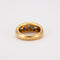 Bague 54 Bague Jonc Or Jaune Saphirs 58 Facettes LOT 4118