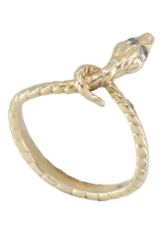 Bague BAGUE SERPENT DIAMANTS 58 Facettes 075371