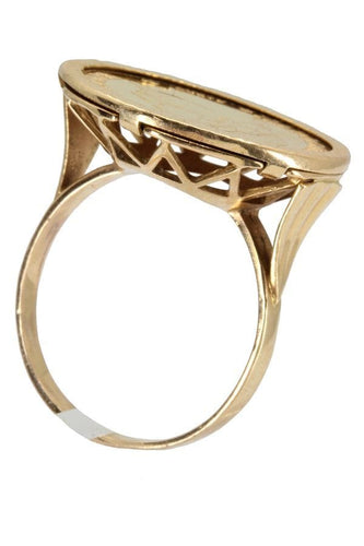 Bague BAGUE PIÈCE 10 FRANCS NAPOLÉON III 58 Facettes 040951