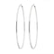 Boucles d'oreilles Orecchini oro bianco a cerchio 58 Facettes 33175
