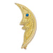 Brooch G.Braque brooch, "Crescent Moon", yellow gold. 58 Facettes 32146