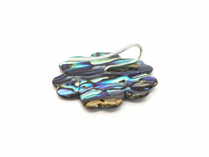 Broche Broche Or blanc Nacre 58 Facettes 593201CD