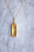 Collier Collier Vintage pendentif lingot or jaune 58 Facettes