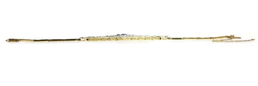 Bracelet Bracelet, diamants, saphir 58 Facettes 12247-0029