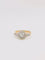 Bague 54 Bague marguerite Belle Epoque Or jaune Platine Diamants 58 Facettes J172