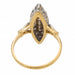 Ring 51 Marquise Ring Yellow Gold Diamond 58 Facettes 2719095CN
