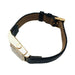 Montre Montre Hermès "Driver" en or jaune, bracelet de cuir. 58 Facettes 28950
